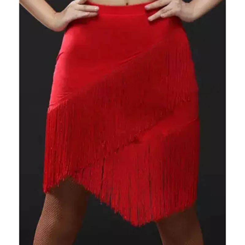 Юбка для латиноамериканских танцев женская Румба Самба танго бальная комната