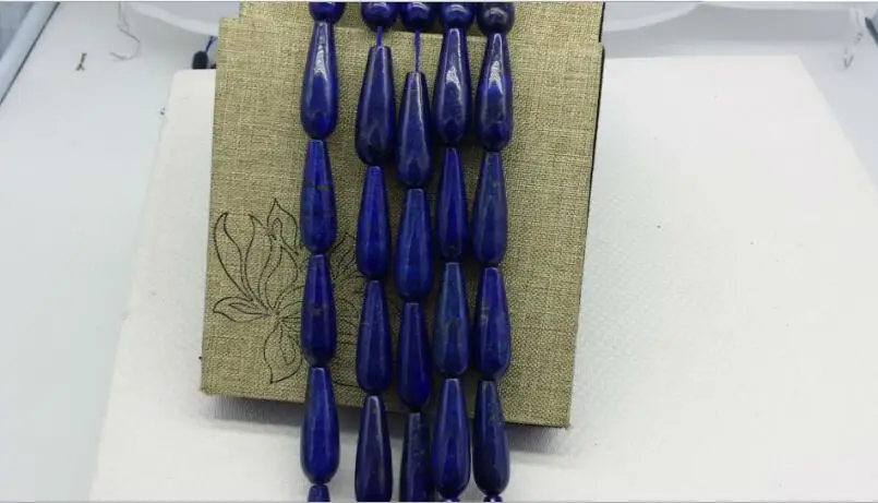 Новые бусины 1123 + естественная оптимизация лазурита Круглые Капли воды оптом