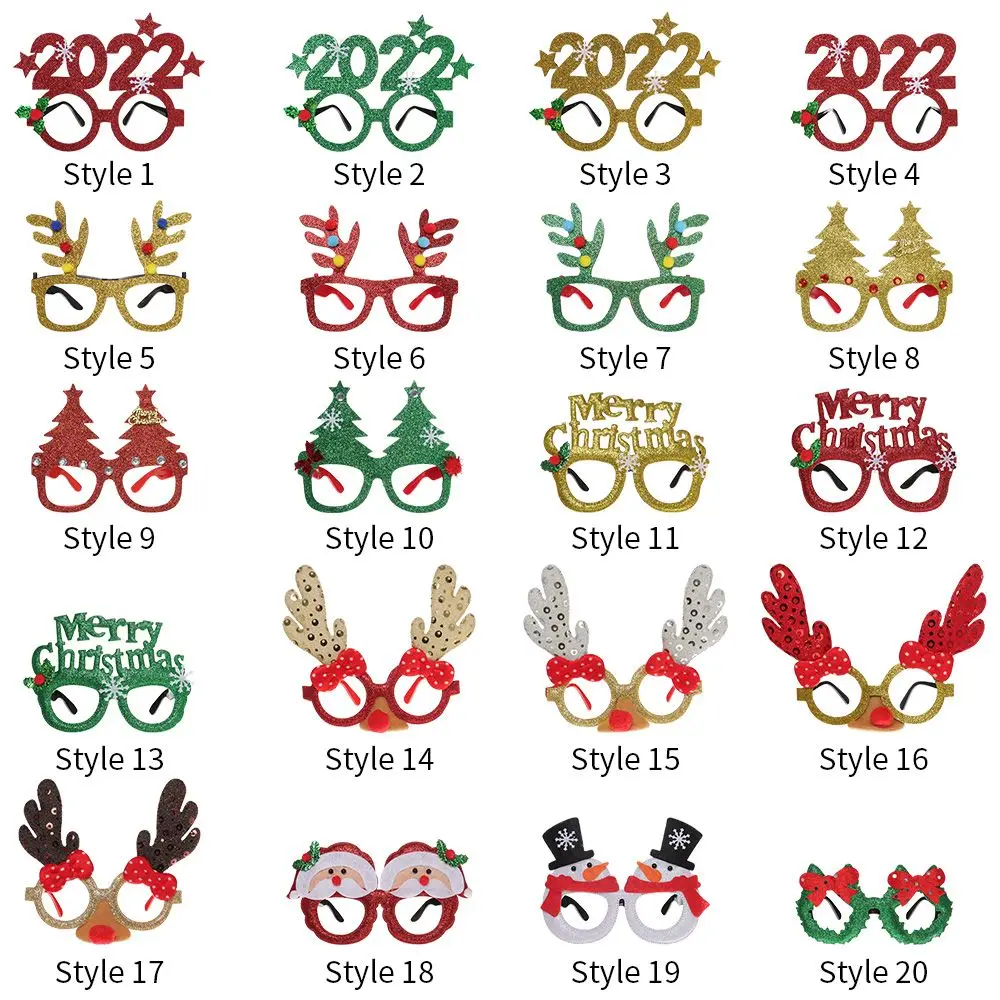 Рождественское украшение Рождественская фоторамка реквизит для вечеринки новый