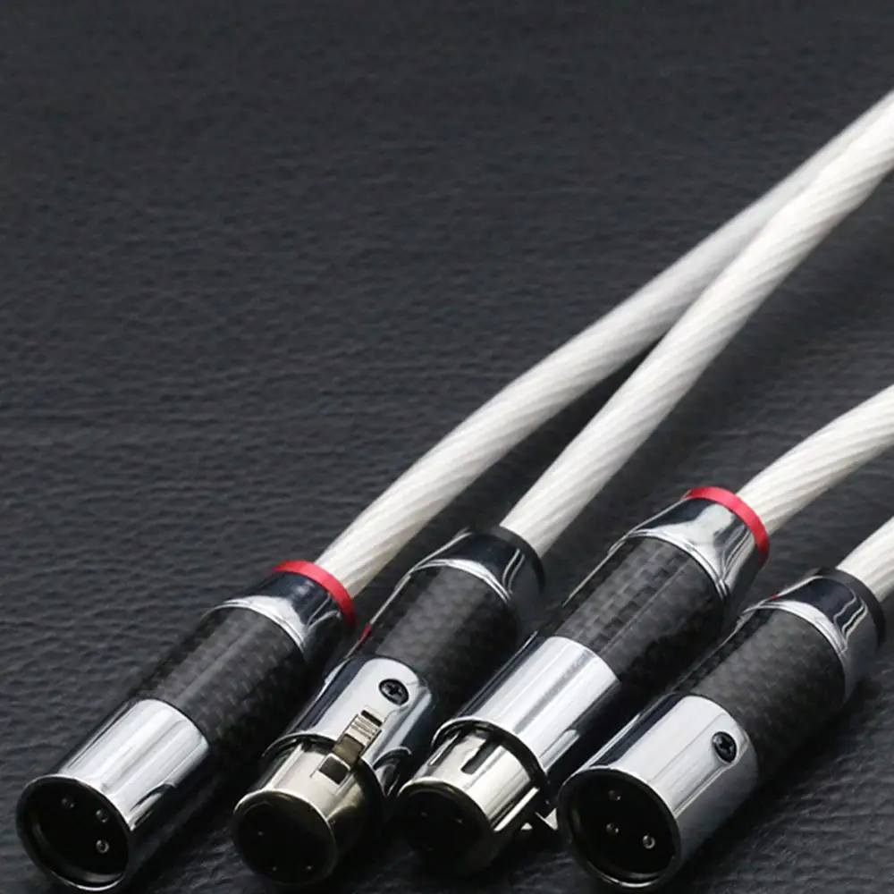 Кабель XLR 2 с двумя штекерами-гнездами 3 штырька