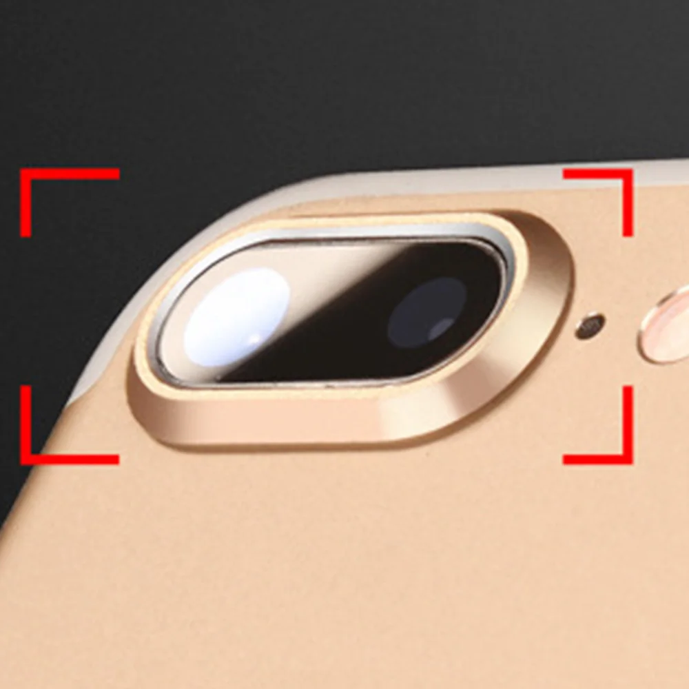 Закаленное стекло для iphone 7 8 Plus X XR XS MAX Защитное объектива камеры защитное кольцо