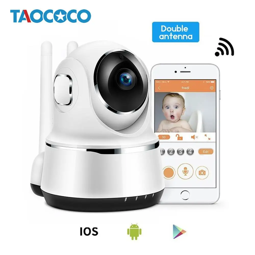 Ip камера TAOCOCO WiFi 1080P/720P наблюдения детский монитор ночное видение домашняя