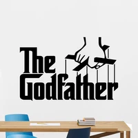 the godfather wall decal gangster mafia movies vinyl sticker decor mural for bedroom living room decoration 6910