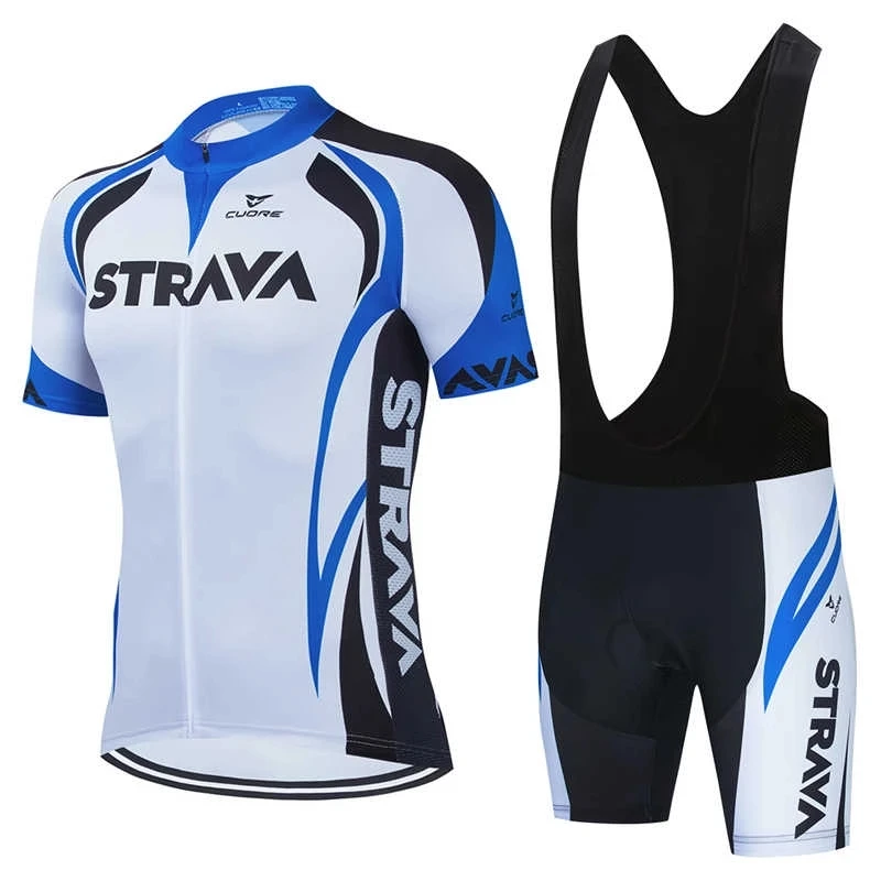 

STRAVA-Ropa de Ciclismo Pro Team для hombre, Maillot de secado быстро, 2021