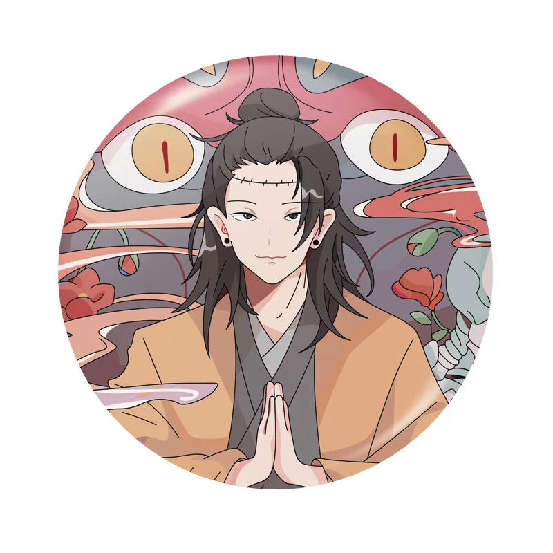 Women Brooch Jujutsu Kaisen Badges Charms Pendant Fashion Enamel Pins Couples Wedding Trendy Round Party Metal Cartoon Broszka
Women Brooch Jujutsu Kaisen Badges Charms Pendant Fashion Enamel Pins Couples Wedding Trendy Round Party Metal Cartoon Broszka