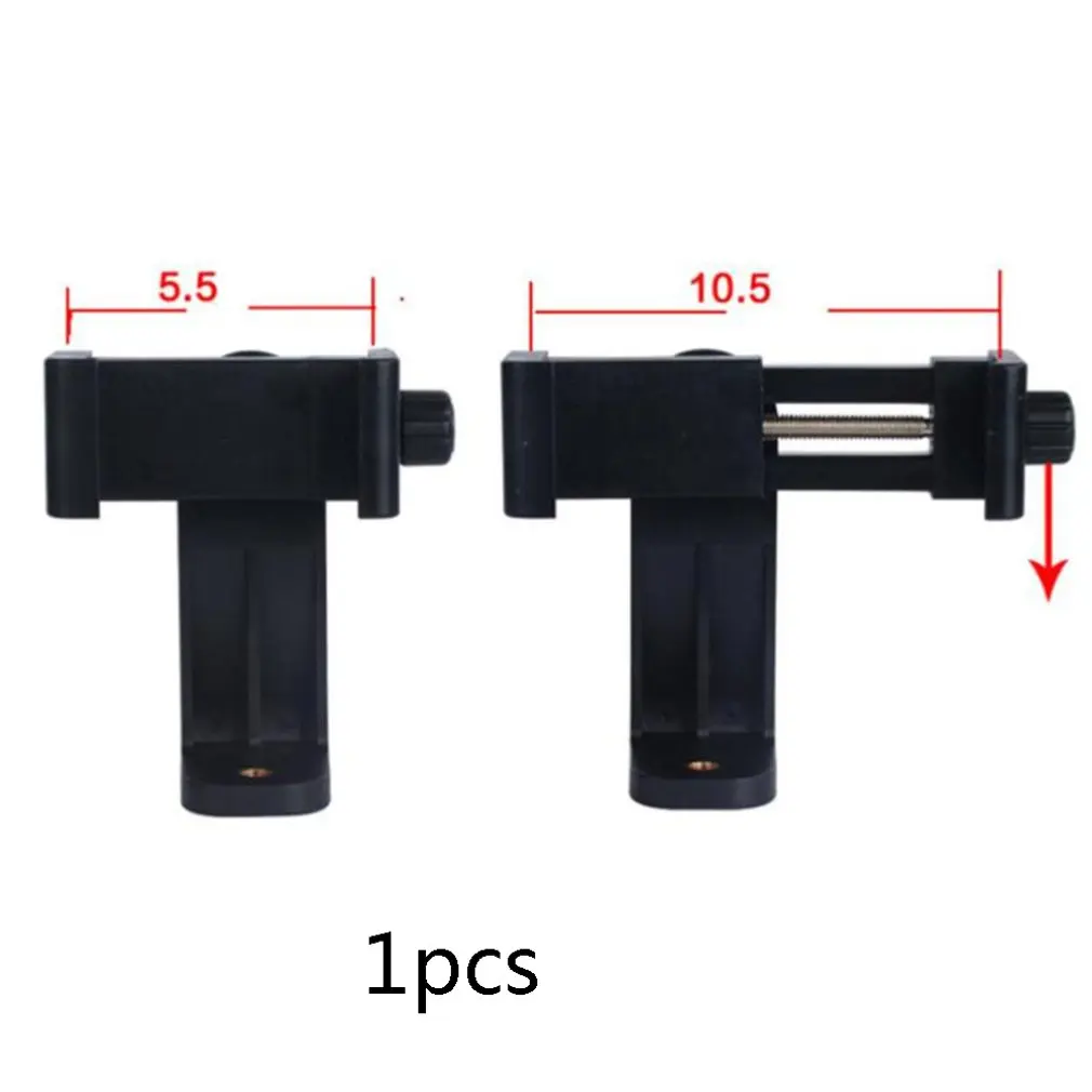 

360 Degree Mobile Phone Clip Compatible With All 1/4 Screw Cellphone Holder Tripod Mount Desk Tripod Adapter For Samsung iphone