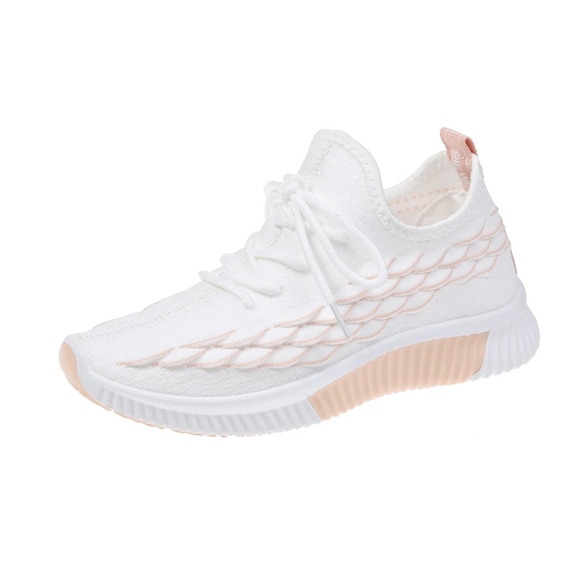 Кроссовки носки для женщин Вулканизированная подошва сетчатые дышащие