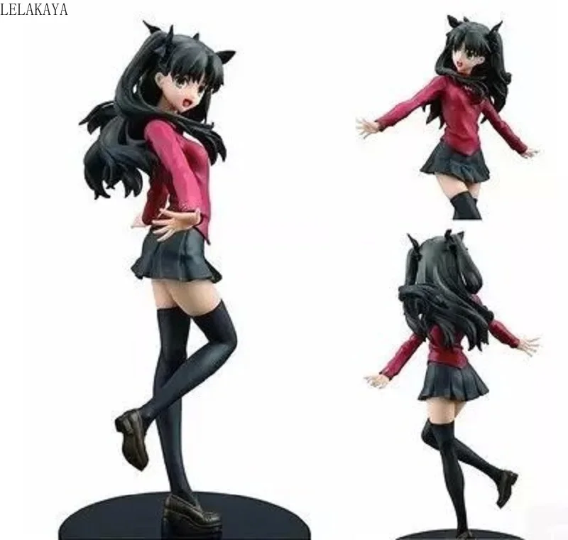 18 см аниме фигурка Nero Saber Fate Stay Night UBW tohsaka Rin школьная форма Ver 1/8 Масштаб ПВХ Коллекция Модель сексуальные игрушки