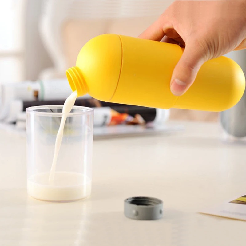 Распродажа 500 мл креативная пластиковая бутылка для таблеток с героями