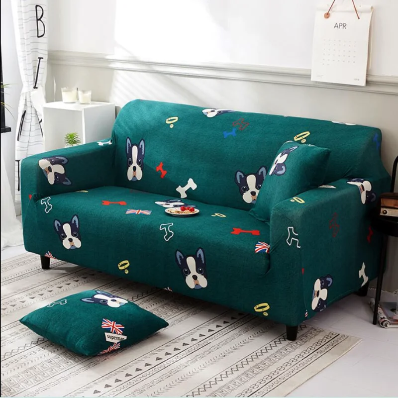 1/2/3/4 Seater Flower Flora Print Elastic Sofa Cover Universal Stretch Covers Living Room All-inclusive Towel F8568 | Дом и сад