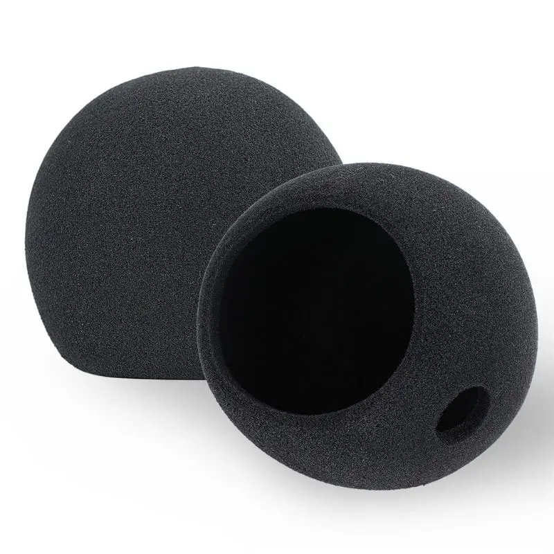 

Foam Mic Wind Cover Sponge Filter Artificial Fur Muff Windscreen Windproof Shield for Blue Snowball Condenser Microphone