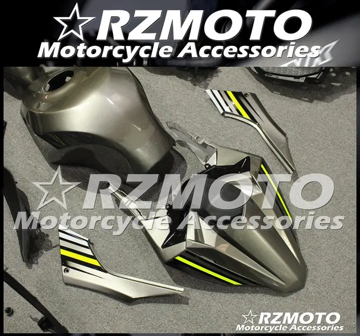 

3 Gifts New ABS Motorcycle Fairing Kits Fit for Kawasaki Ninja300 ZX300R EX300 2013 2014 2015 2016 2017 Bodywork set Black Gray