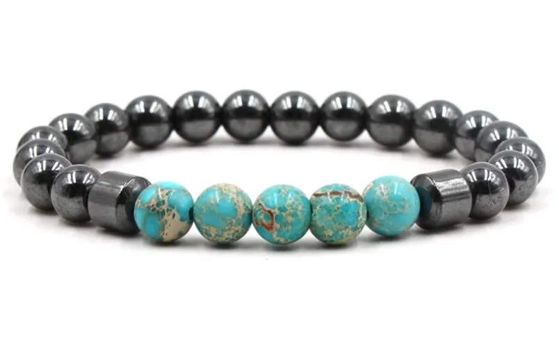 8 мм th434 Регулируемый очаровательный Натуральный светло синий Императорский