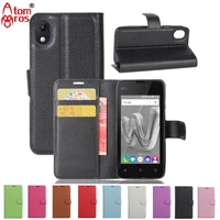 luxury flip leather case for wiko tommy 3 plus sunny 5 lite cover wallet bags kickstand phone cases shell skin capa fundas coque