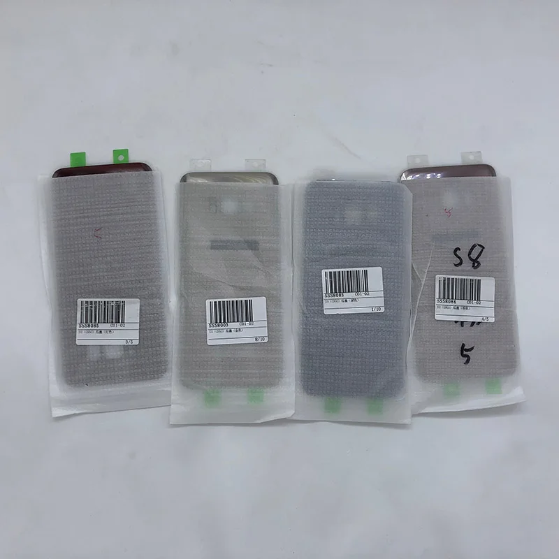 Задняя крышка батарейного отсека, задняя крышка корпуса, чехол для samsung Galaxy S8 G950, аксессуары для мобильного телефона, Запасная часть