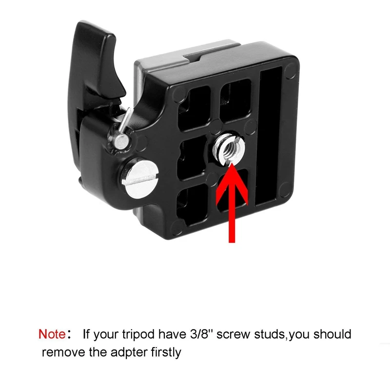 Черная Камера 323 БЫСТРОРАЗЪЕМНАЯ пластина со специальным адаптером (200PL 14)
