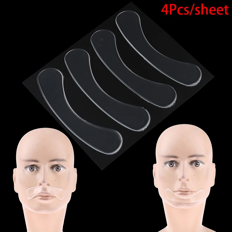 

4Pcs/Set Reusable Face Lifting Silicone Overnight Invisible Remove Lines Anti Wrinkle Eye Face Pad Facial Beauty Tool