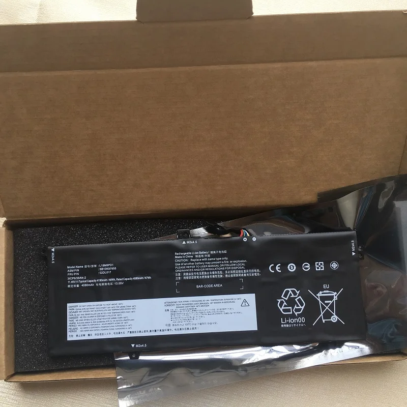L18M6PD1 L18C6PD1 L18L6PD1 SB10K97655 Аккумулятор для ноутбука Lenovo Thinkpad X13 GEN 1 X390 X395 TP00106A 20NL 20Q L18M6PD2 TP00106B (art.: 3920d1d0d64fd) - 3920d1d0d64fd