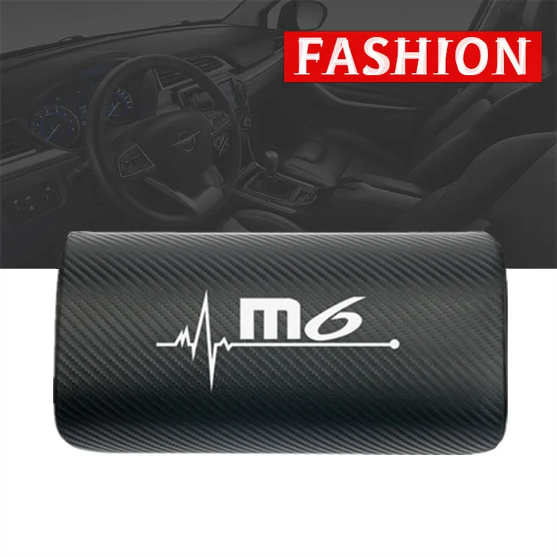 Автомобильный стиль для Mazda M6 3 6 CX3 Atenza Аксессуары Кар-стилинг автомобильные подушки для шеи с обеих сторон, одна подголовник из искусственной кожи.