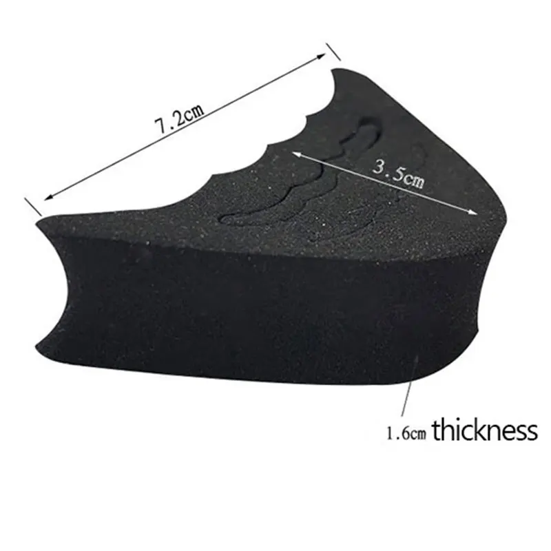 

Women High Heel Half Forefoot Insert Toe Plug Insoles Cushion Pain Relief Protector Big Shoes Toe Front Filler Adjustment