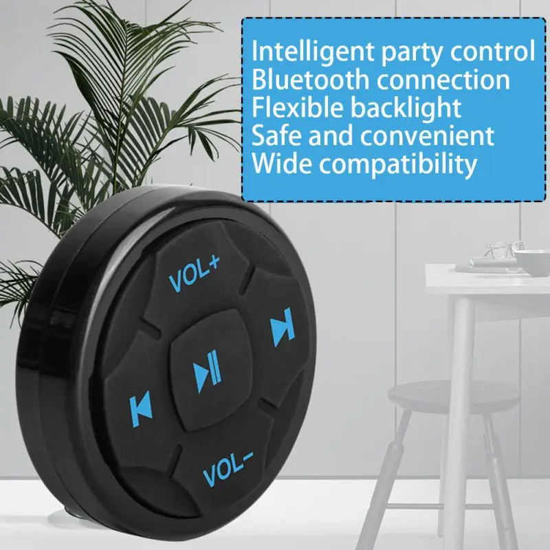 Мини Bluetooth 4 0 Автомобильный пульт дистанционного управления автомобильный Руль