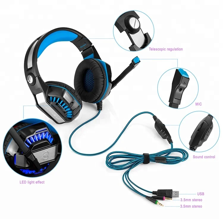 

Stereo Earphone Chat For Xbox One Gaming Headset