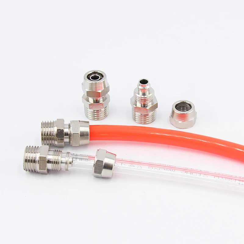 1 шт. металлическая пневматическая труба БЫСТРОРАЗЪЕМНАЯ муфта резьба