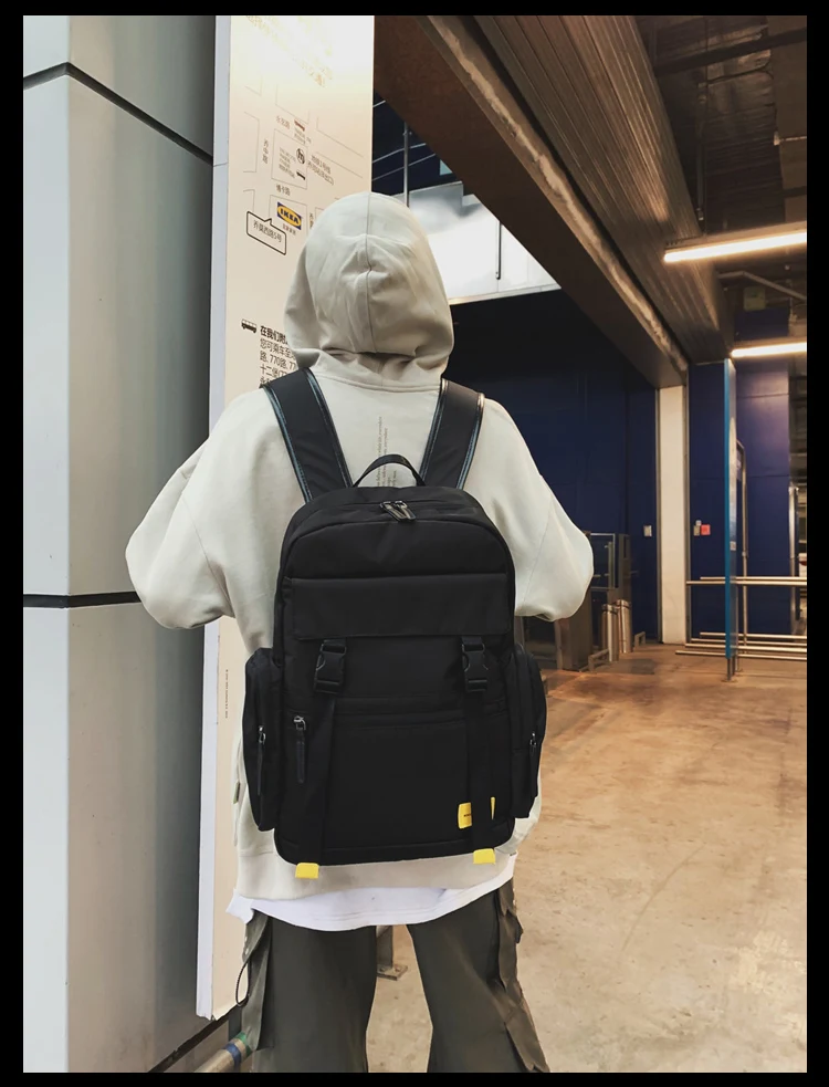 

PB3079 2020 NEW Men's tide brand fashion trend casual Korean style simple men's travel backpack