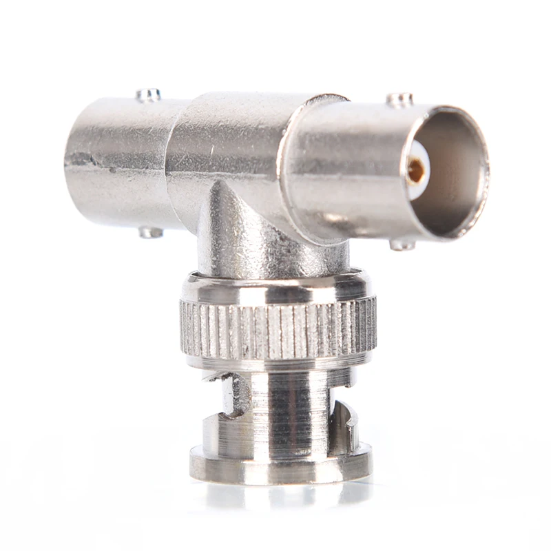 5 шт. BNC папа к двойному 2 гнезду T сплиттер разъем адаптер для CCTV камеры