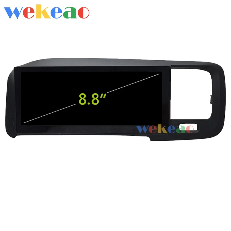 Wekeao 8 &quotсенсорный экран Android 9 0 автомобильный Dvd плеер головное устройство для Volvo