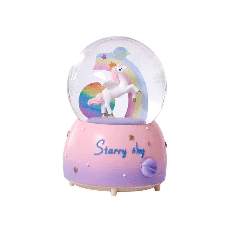 Прямая поставка новинка мультяшный единорог светодиодный ночник детские лампы