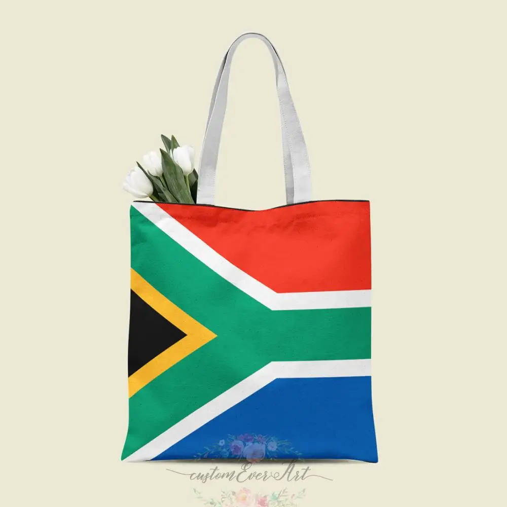 

South Africa tote bag custom canvas tote bags for women for teacher Birthday Bags Gift Bag personalized gifts
