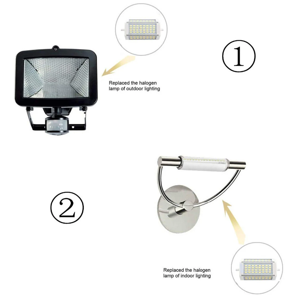 

30W Dimmable Double Ended J Type LED Light Bulb R7S LED Floodlight 200W Halogen Replacement Lamp