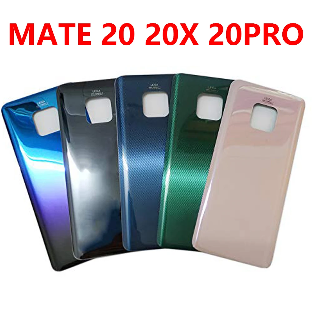 Корпус для Huawei Mate 20 20X Pro задняя крышка аккумулятора корпус задней двери 20Pro