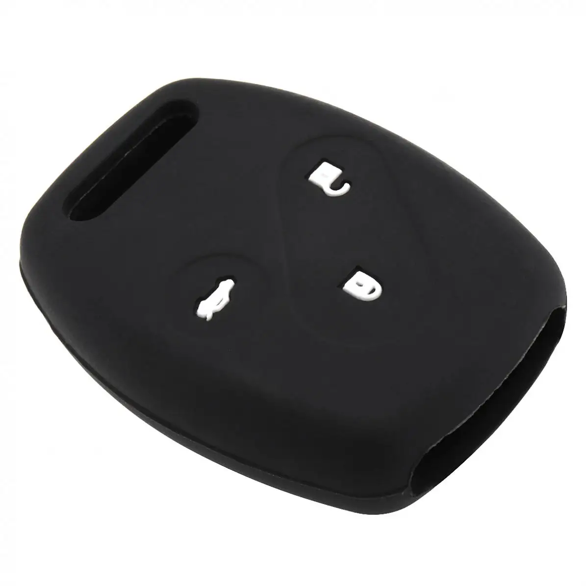 3 кнопки силиконовый чехол для ключей автомобиля с прямой пластиной протектор