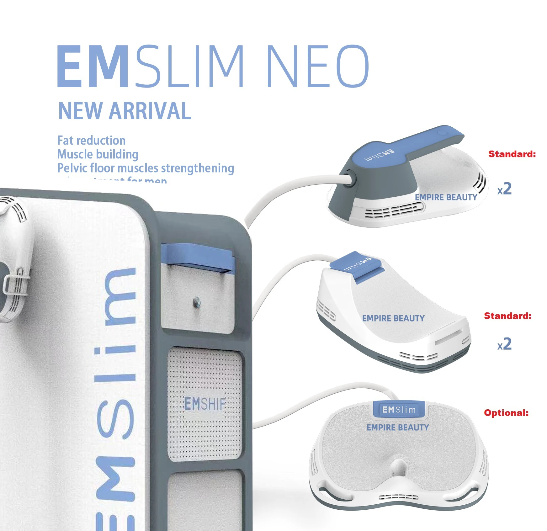 

HIEMT EMSlim Electromagnetic Body Emslim Slimming emslim Muscle Stimulate Fat Removal Body Slimming build muscle Machine