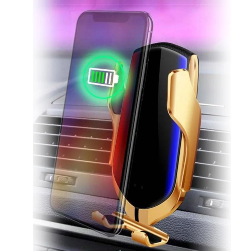 2019 умный датчик беспроводной автомобильное зарядное устройство крепление