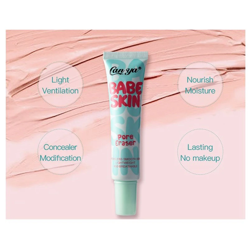 Canya ластик для пор жидкий детский Гладкий укрыватель кожи праймер BB CC крем