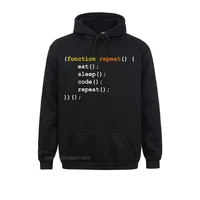 men funny computer science programmer eat sleep code oversized hoodie oversized hoodie streetwear casual hoodies latest clothes