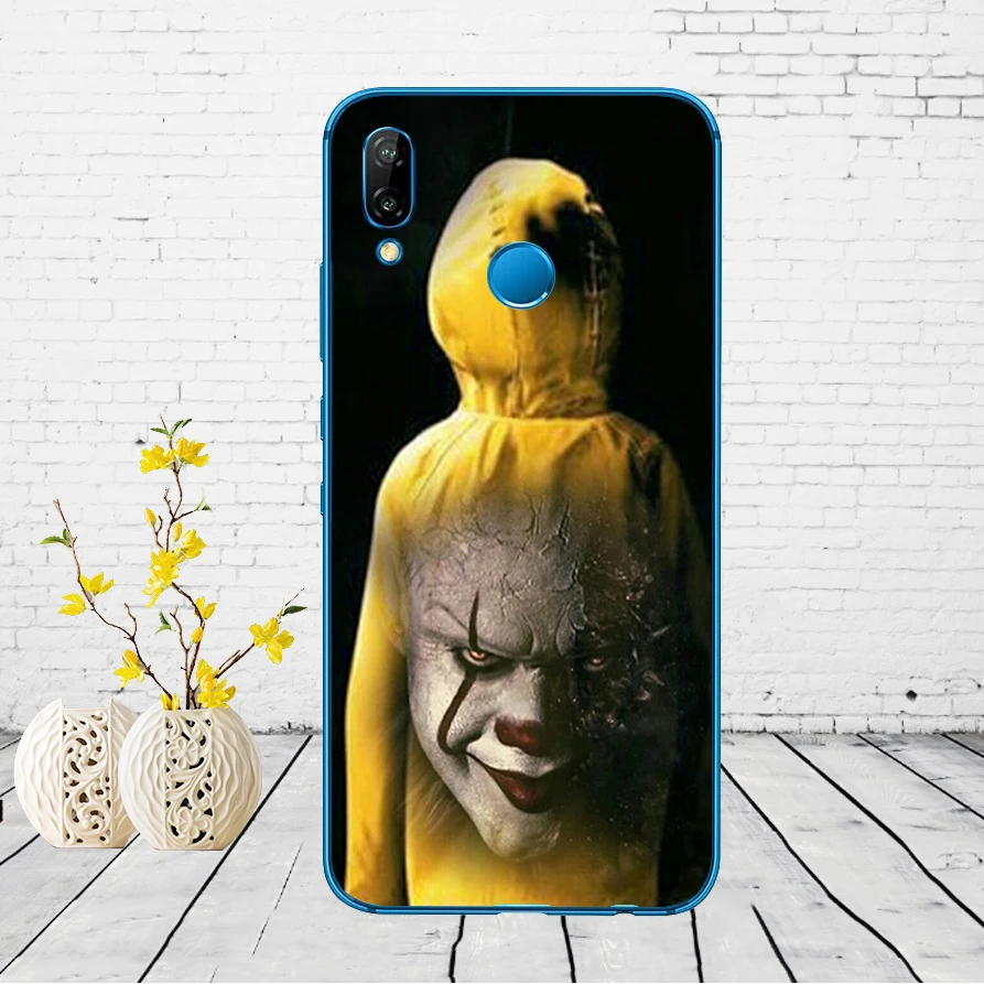 291DD Pennywise клоун ужас Мягкий силиконовый чехол для huawei P9 P10 P20 P30 Lite mate 10 20 PRO lite p smart чехол