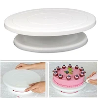 cake turntable stand cake decoration accessories kitchen baking tools diy mold rotating stable anti skid round cake table 40