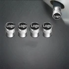 4 шт., колпачки для клапанов автомобильных шин