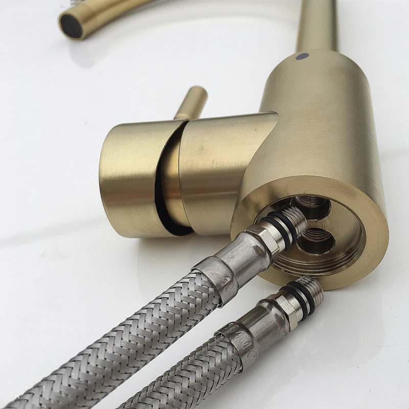 Bathroom Basin Hose Stainless Steel Flexible Plumbing Pipes 2 Piece/Set G1/2 G3/8 G9/16 Cold Hot Kitchen Faucet Supply Pipe |