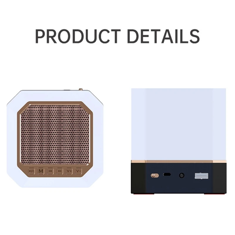 Bluetooth колонка с дистанционным управлением светодиодный ночсветильник умное