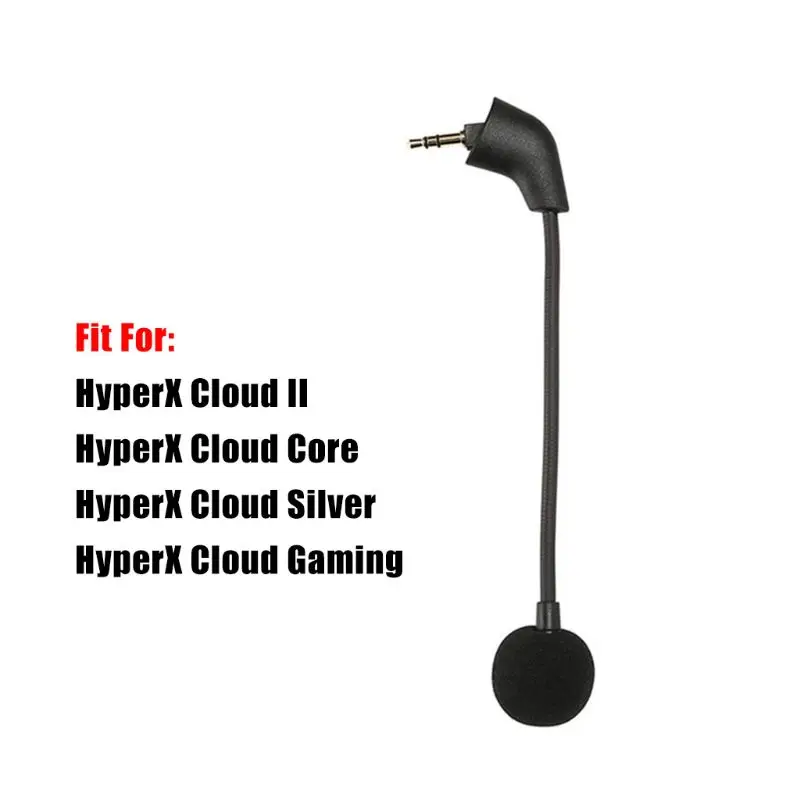 Портативный микрофон для наушников HYPERX Cloud II Core Silver Gaming Alpha S|Микрофоны| |