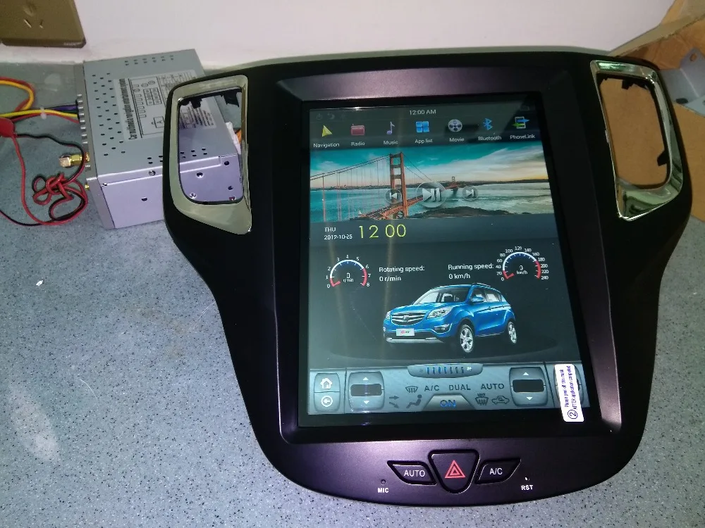 10 4 дюймовый вертикальный экран Tesla Style Android 9 0 автомобильный DVD GPS Навигатор Радио