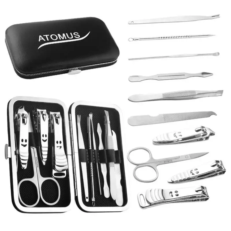 

10 шт., набор инструментов для маникюра и педикюра