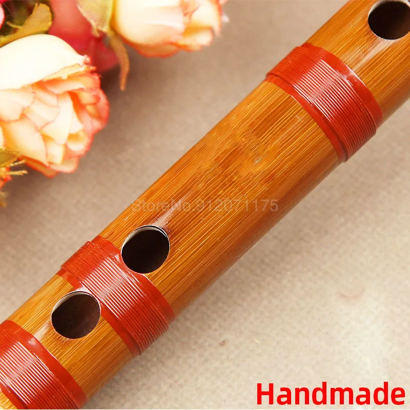 

1 Pcs Professional Flute Bamboo Musical Instrument Handmade For Beginner Students &T8 MC889 High Quality Woodwind Flutes
