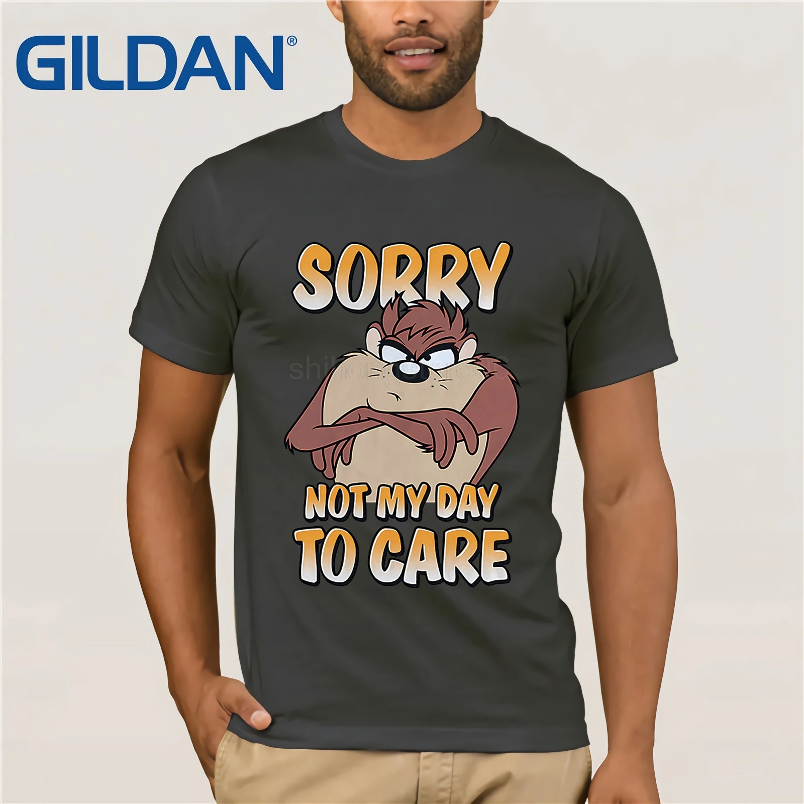 Новый NWT Looney Tunes Тасманский Дьявол извините не мой день чтобы ухаживать за