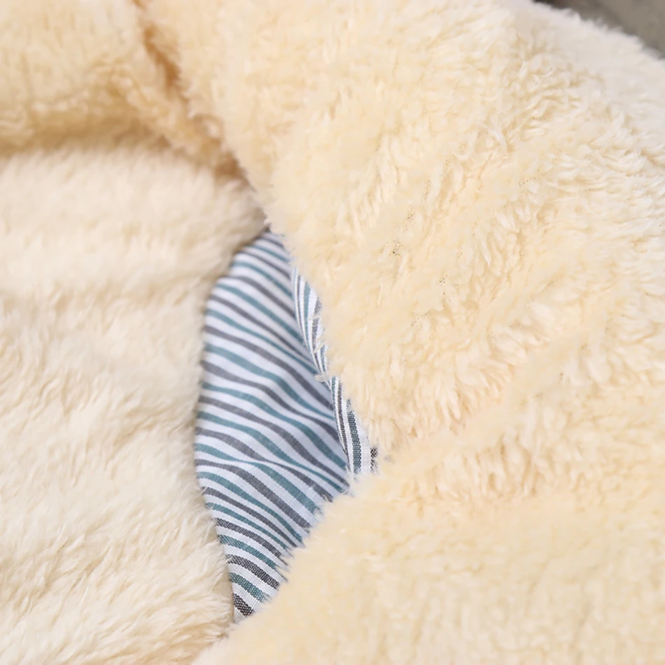 Зимняя Флисовая теплая куртка От 3 до 12 лет для девочек и мальчиков хлопковое